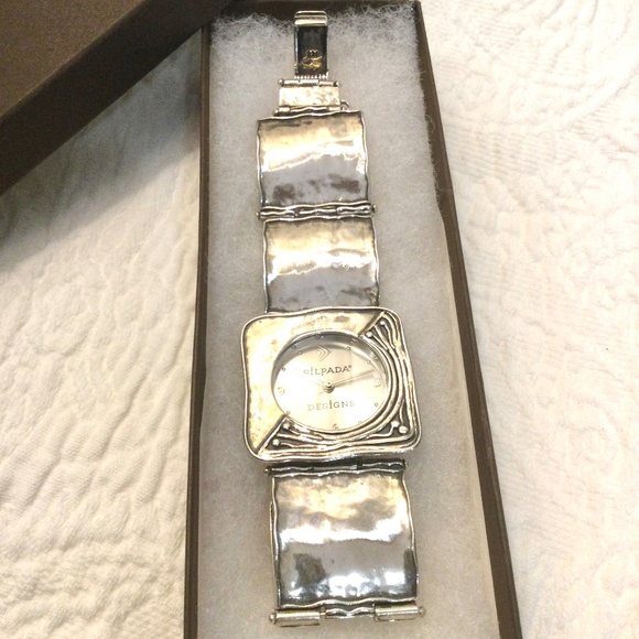 Silpada 925 Sterling Silver Watch
